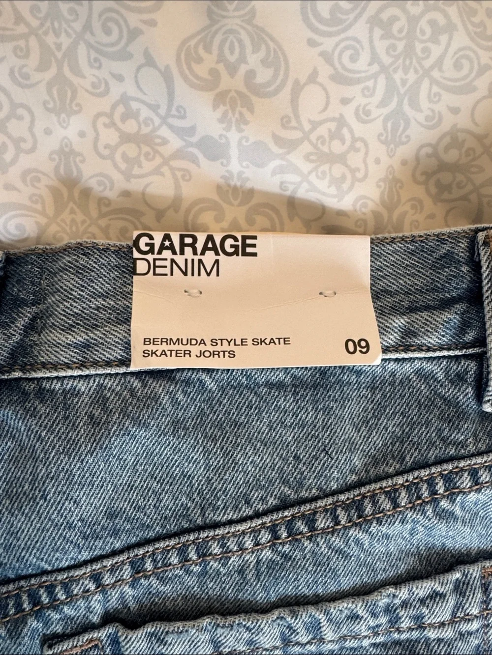 Garage Denim Bermuda Shorts - Skater Jort